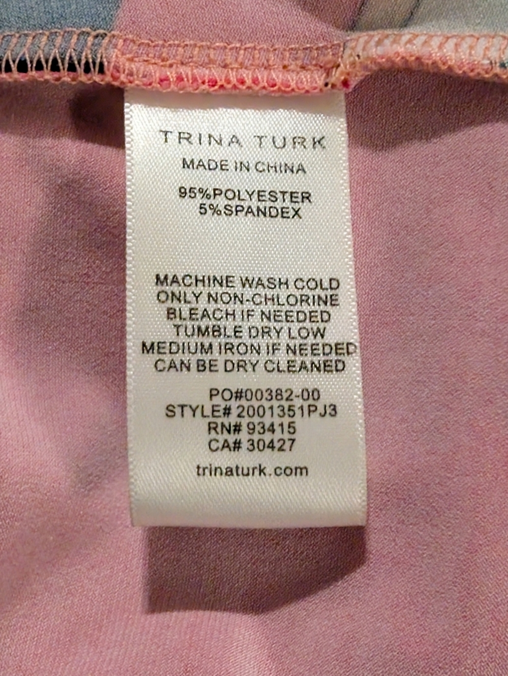 Trina Turk Milian Wave-Print Maxi Dress - Picture 10 of 10